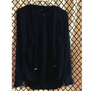 WHITE HOUSE | BLACK MARKET Black Blouse (8)